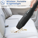 Handheld Vacuum Cordless - 8500pa Dust Busters Cordless Rechargeable Portable Mini Car Vacuum Cleaner, KZED Hand Held Vacuuming Cordless for Pet Hair/Car